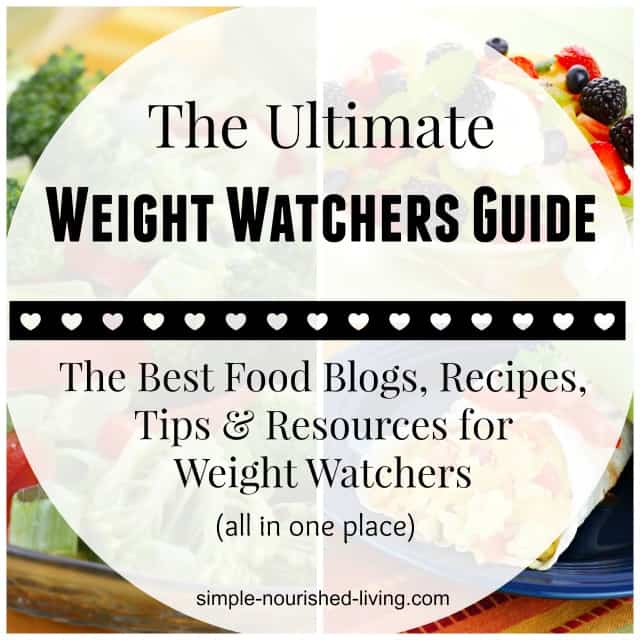 The Ultimate Weight Watchers Recipe Blog Resource Guide