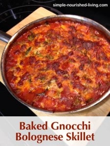 Baked Gnocchi Bolognese Recipe