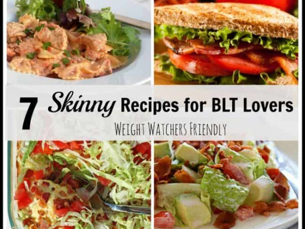 skinny blt recipes collage weight watchers