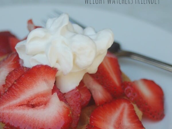 Skinny Strawberry Waffle Shortcake Recipe Weight Watchers Points