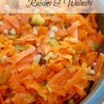 Weight Watchers Carrot Salad with Raisins