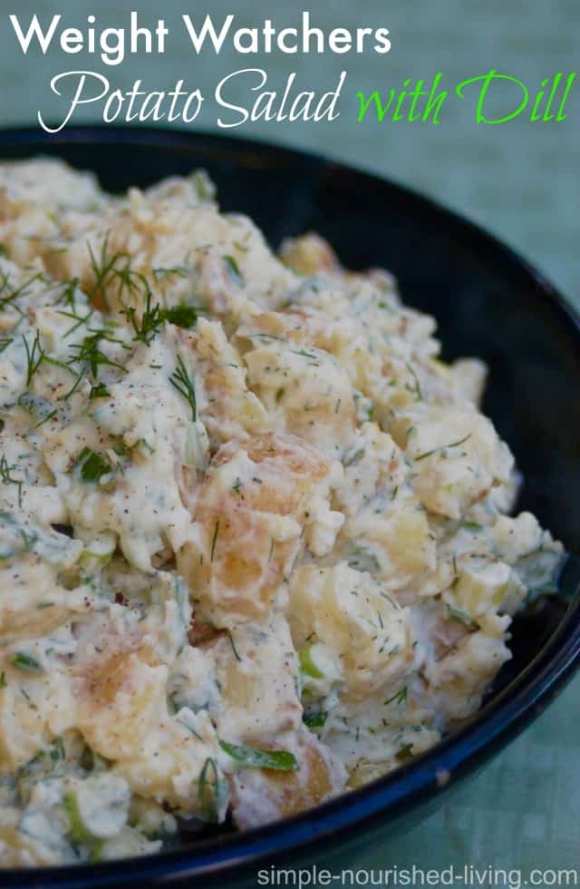 Weight Watchers Potato Salad with Dill Recipe
