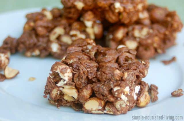 Weight Watchers No-Bake Chocolate Peanut Butter Squares