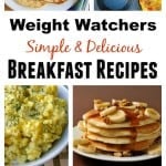 Weight Watchers Breakfast Recipes with Points Plus Values