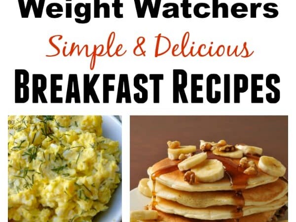 Weight Watchers Breakfast Recipes with Points Plus Values