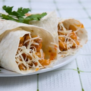 Weight Watchers Slow Cooker Two Bean Burrito - 5 Points Plus Value