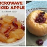 Weight Watchers Microwave Baked Apple Recipe - 2 SmartPoints