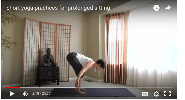 Yoga Poses for Prolonged Sitting