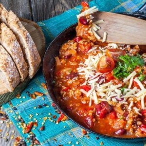 Skinny Pepperoni Pizza Chili - 7 Weight Watchers SmartPoints