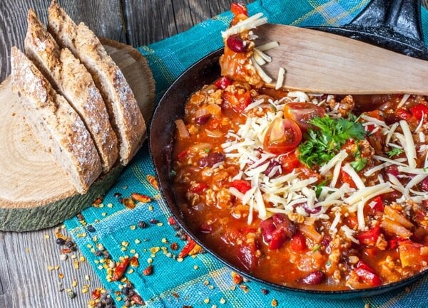 Skinny Pepperoni Pizza Chili - 7 Weight Watchers SmartPoints