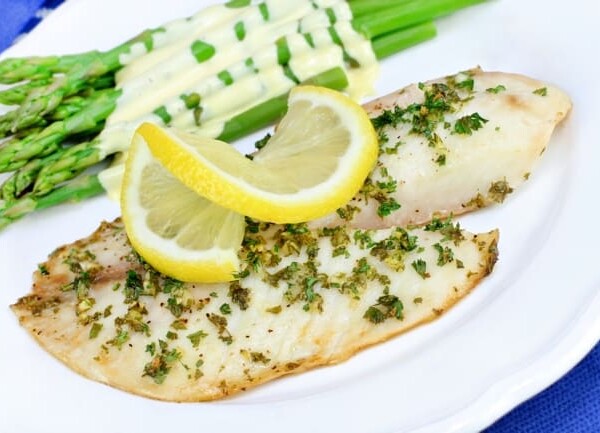 Skinny Baked Tilapia