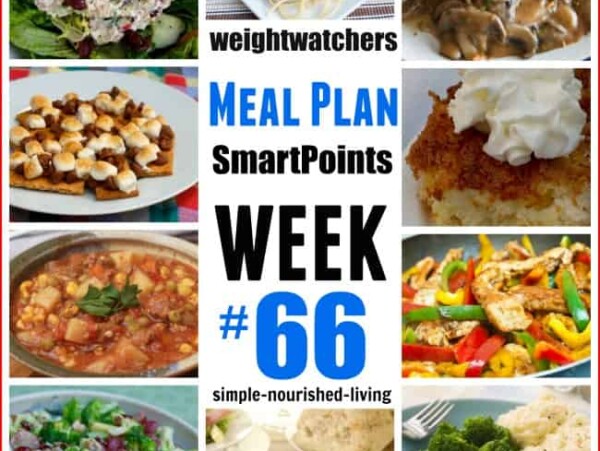 Weight Watchers SmartPoints Meal Plan