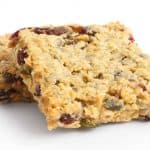 Ellies Healthy Energy Bars Granola Weight Watchers 5 SmartPoints close up white background