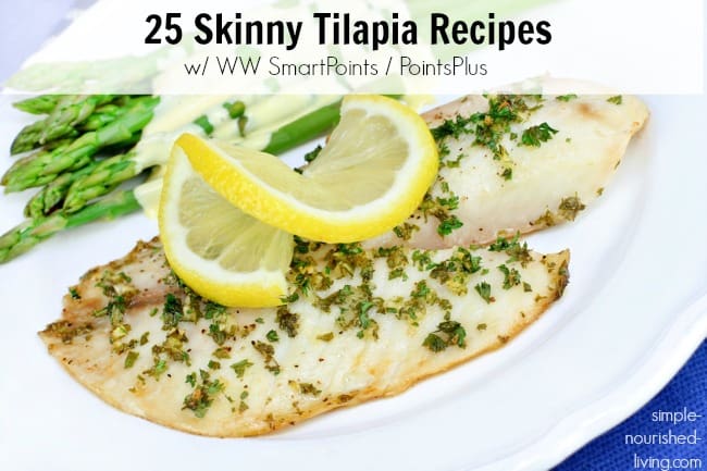 skinny tilapia recipes weight watchers smart points plus