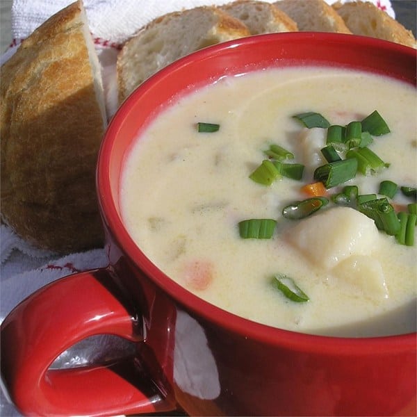 allrecipes ham potato soup made lighter healthier weight watchers friendly