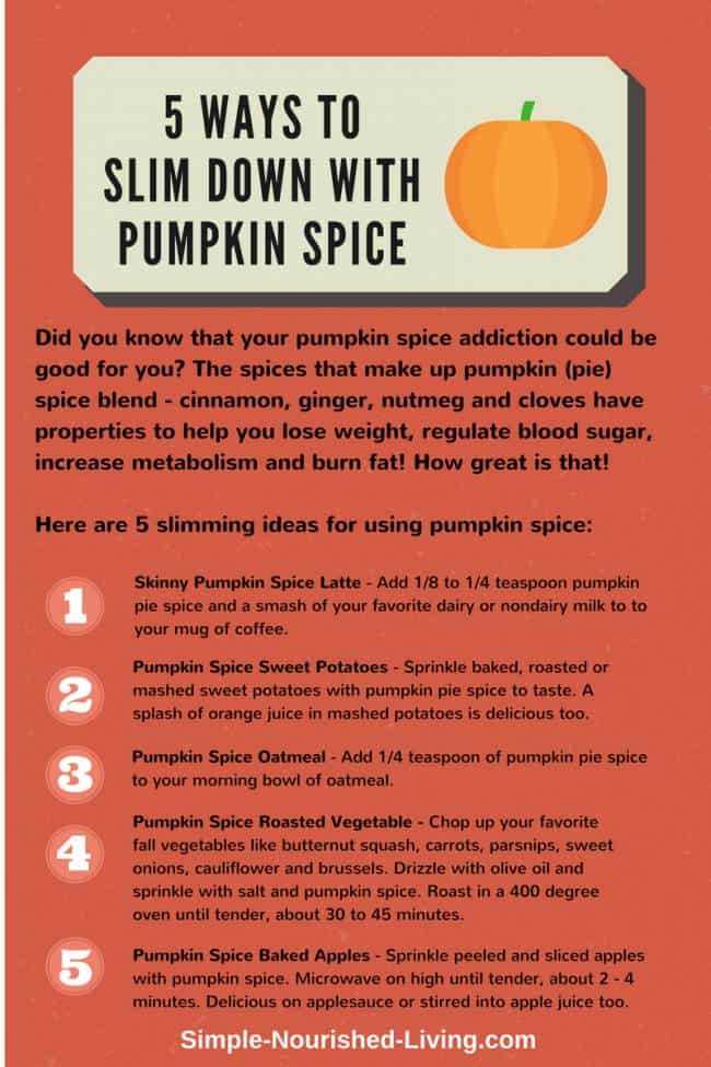 Use Pumpkin Pie Spice to Slim Down this Fall - Perfect Weight Watchers