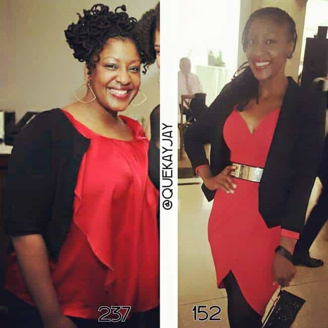 Queing Jones Weight Loss Success Before and After