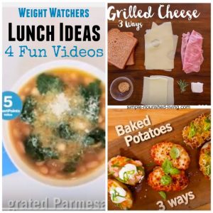 4 Videos WW Lunch Ideas