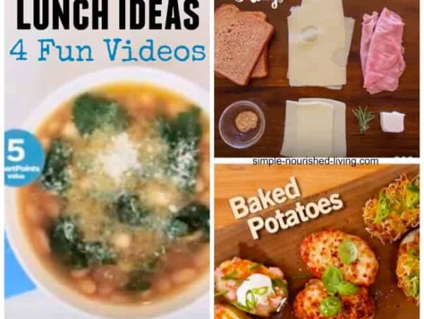 4 Videos WW Lunch Ideas