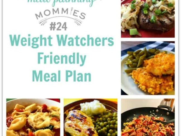 Weight Watchers Friendly Meal Plan 24 Meal Planning Mommies