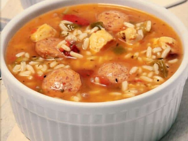 Weight Watchers Friendly Chicken and Sausage Gumbo - 3 SmartPoints