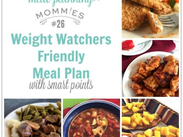 Meal Planning Mommies Weight Watchers Friendly Meal Plan 26