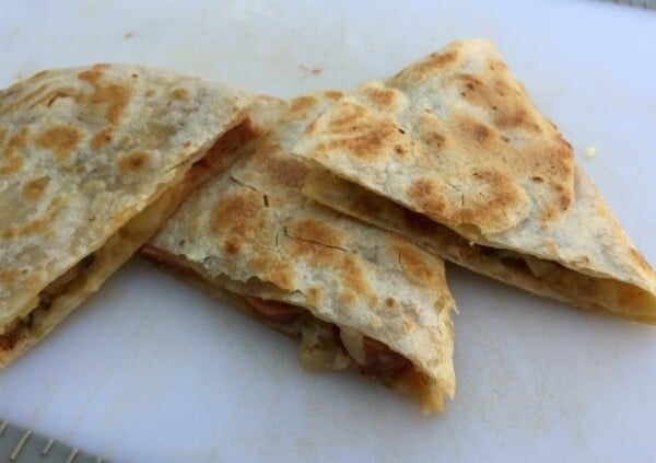 skinny cheesy hot dog quesadilla 7 Weight Watchers SmartPoints