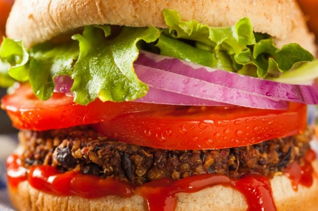weight watchers vegetarian burger