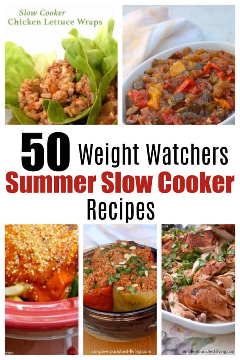 Weight Watchers Summer Slow Cooker Recipes - Simple Nourished Living