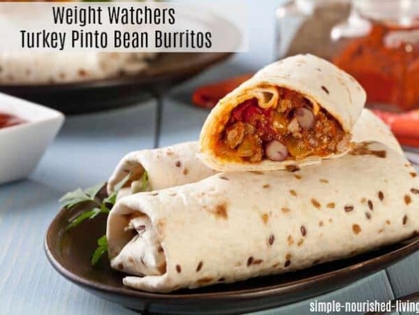 Weight Watchers Turkey Pinto Bean Burritos with SmartPoints