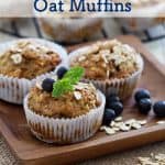 Healthy Blueberry Oat Muffins - 6 Weight Watchers SmartPoints