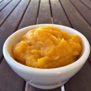 Fresh Homemade Pumpkin Puree