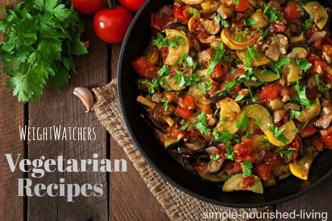 Weight Watchers Vegetarian Recipes