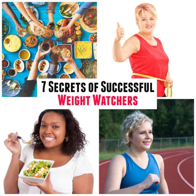 photo collage woman running, woman thumbs up, woman eating fruit, group to eat 