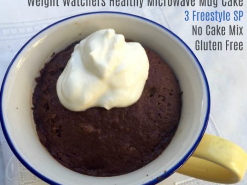 1-minute Whey Protein Mug Cake (No Flour!) - Coach Sofia Fitness