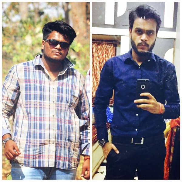 Aviral Weight Loss Success Before and After
