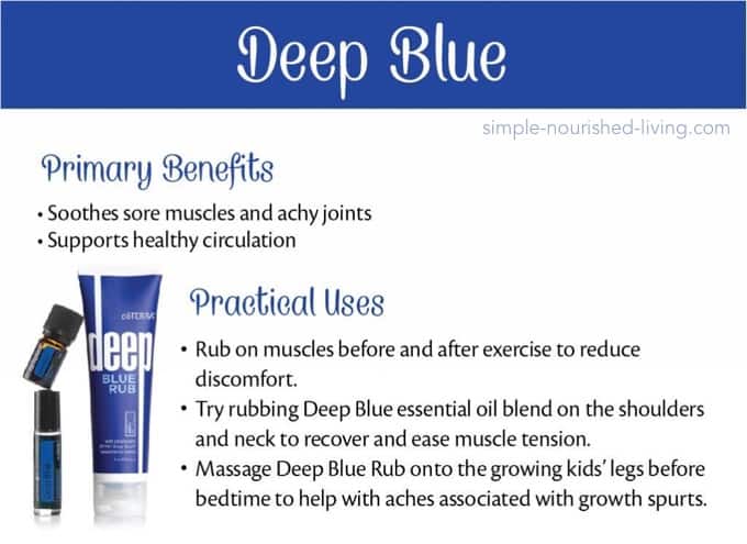 doTERRA Deep Blue Rub Benefits & Uses