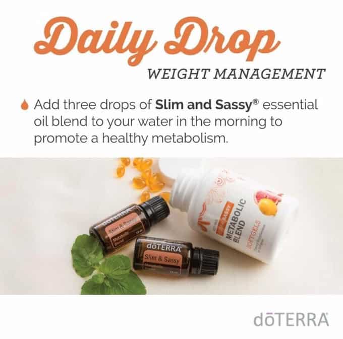 Promote a Healthy Metabolism with doTERRA Slim & Sassy