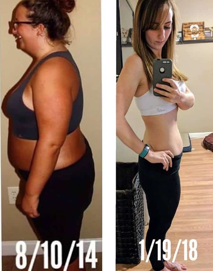 Haleigh C Before and After Weight Loss Success
