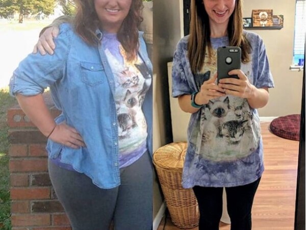Hayleigh's Weight Loss Success Story Before and After