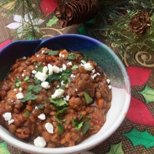 WW Slow Cooker Vegetarian Lentil Chili