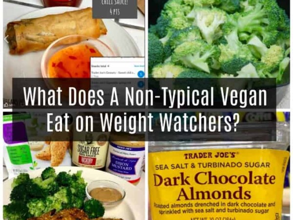 Vegans WW Food Diary Collage