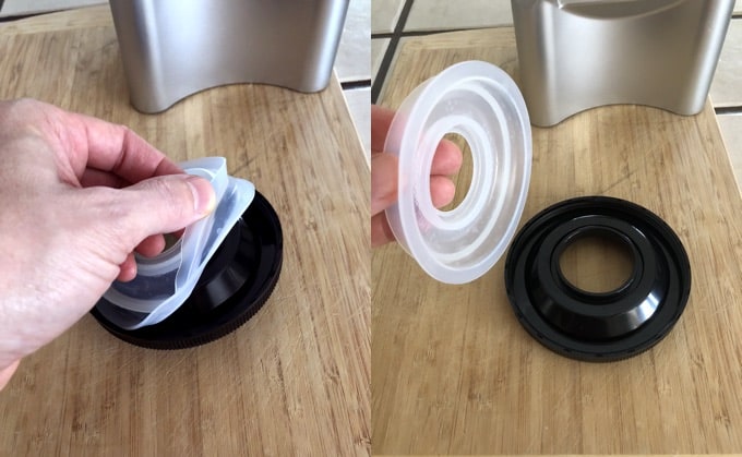 Removing Yonanas Rubber Seal from Bottom Screw Cap