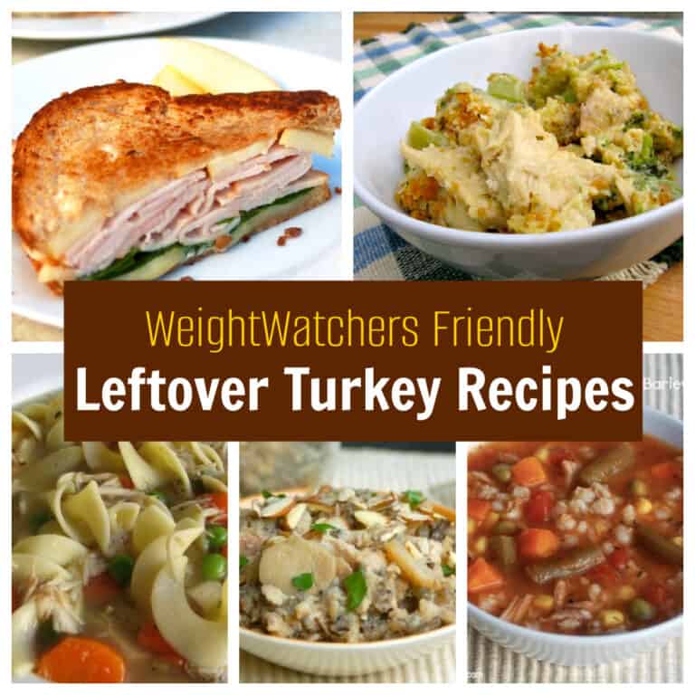 Light Healthy Leftover Turkey Recipes | WeightWatchers Friendly