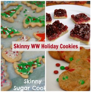 ww skinny holiday christmas cookies collection