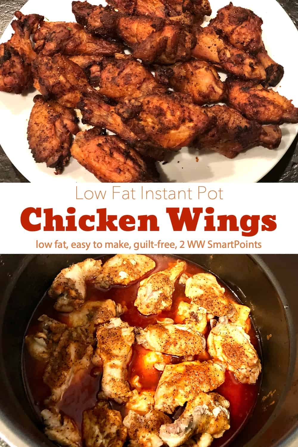 Easy Low Fat Instant Pot Chicken Wings Recipe | Simple Nourished Living