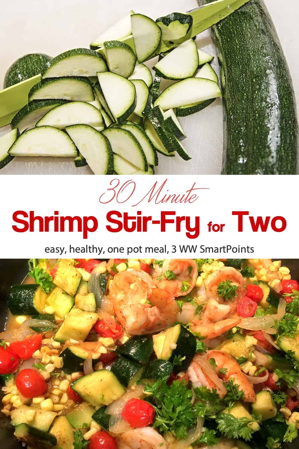 Easy Healthy Shrimp Stir Fry for Two • Simple Nourished Living