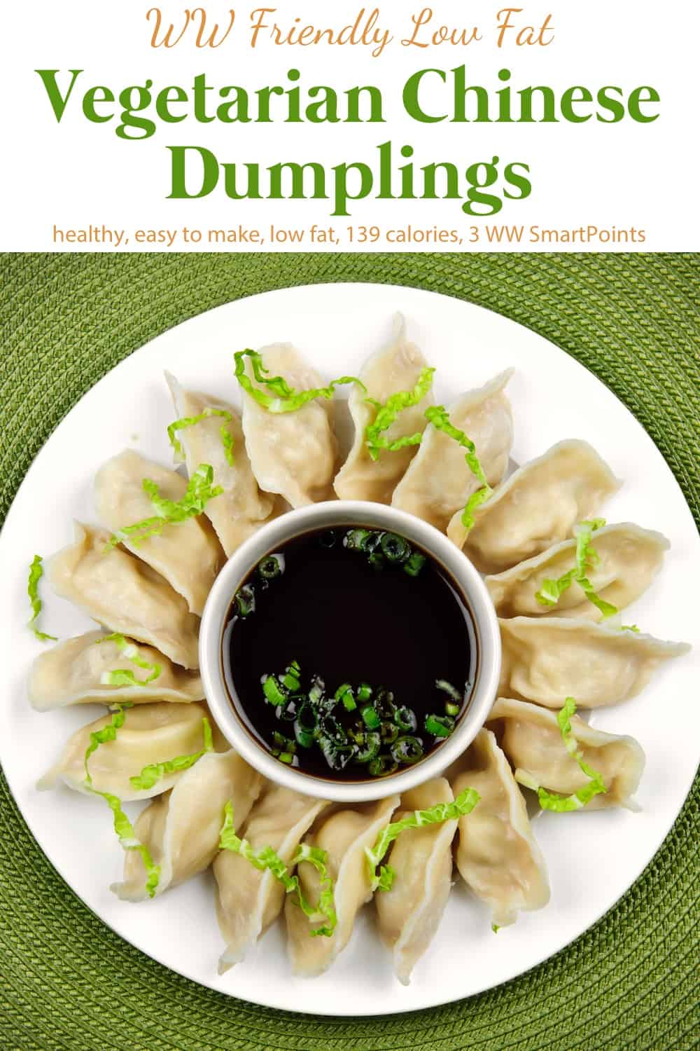 Vegetarian Chinese Dumplings • Simple Nourished Living