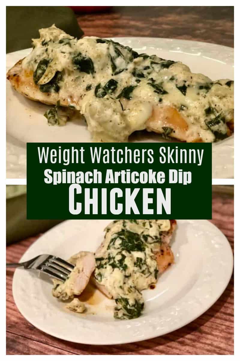 Healthy Speedy Spinach Artichoke Dip Chicken • Simple Nourished Living