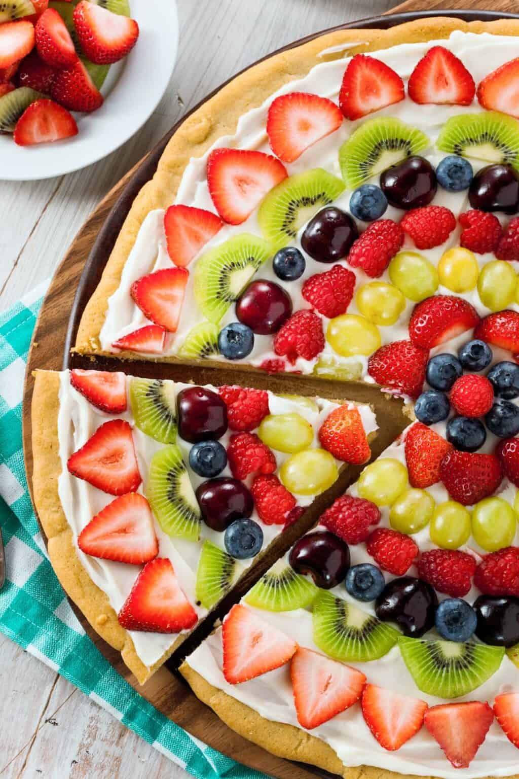 Easy Healthy No Crust Fruit Pizza • Simple Nourished Living